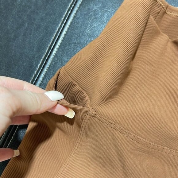 CALIA Women's Seamed Ribbed Essential 7/8 Legging - Picture 8 of 11